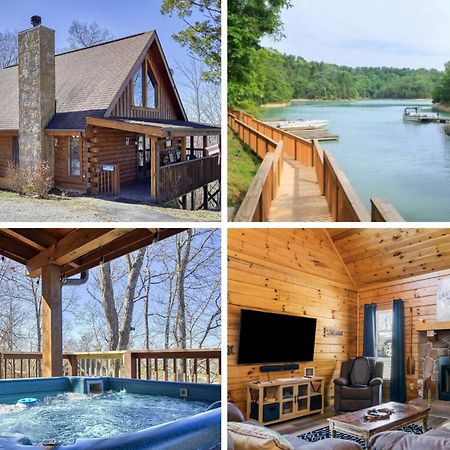 Serenity, A Rustic Log Cabin Retreat Sevierville Exterior foto