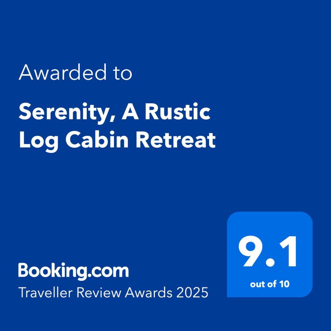 Serenity, A Rustic Log Cabin Retreat Sevierville Exterior foto